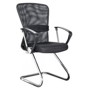 KINGSTONE office chair in mesh fabric with armrests