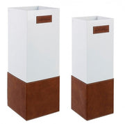 Set2 P.Ombrello Urban Chic Rett Bia-Marr  