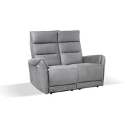 2-Seater Reclining Sofa with 2 Electric Recliners - 135cm x 98cm x 109cm