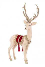 Red Colyn Stand with 2 Reindeer