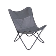 Armchair butterfly camping gabicce gray 77,5x81x89h cm