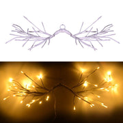 Branch light 48 warm white LEDs cm60x30 fixed power supply for outdoor use