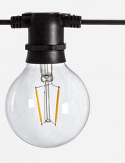 External chain lights Brillant 10 transparent led 8.4m