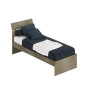 Argilla ash single bed for bedroom 200x85xh98 cm