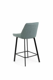 Set of 2 Fabric Stools 50cm x 44cm x 94cm