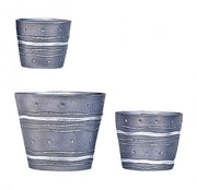 Set of 4 Grey To Vases - 3 Sizes
