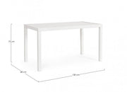 Hilde Table 130X68 White Ld30