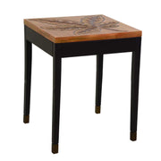 Leaf design coffee table ca-9737 cm. 51 x 51 h 61