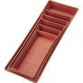 Underbox Bama Pp Terracotta Cm 50X20 H.Cm 6