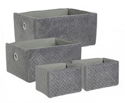 4x Set4 Cesta Averill Grigio