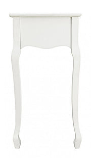 Console in MDF with two drawers Bianca CLORINNE 90x40x h78 cm