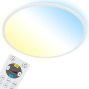 Slim CCT LED panel, diameter 29.3 cm, 18 W, white color