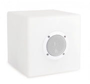 Speaker Cube LED Lamp in Polyethylene 20x20cm