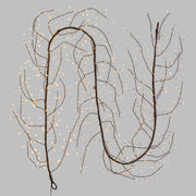 LIME CLIMBER Branch Brown 504 MicroLED FlashLED 4m+300cm Christmas Lights