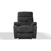Dark Grey Electric Recliner Armchair 855 x 92 x 109 cm