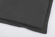 Olefin Charcoal Armchair Cushion