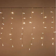 Curtain light 200 warm white plastic led cm450