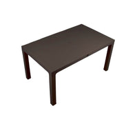 Wood brown polypropylene table 150x90