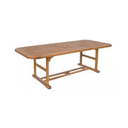 Outdoor Table Noemi Extendable in Wood 180 - 240x100x h 74cm