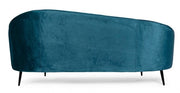 Seraphin Deep 2 seater sofa with velvet effect
