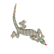 Green lizard puppet cm45x22h5