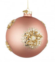 8x Fairy Rose Gold Sphere D100