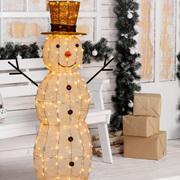 Snowman led 3D H105 cm 220 LED Series