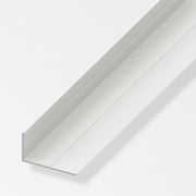 PVC corner profile with sides of unequal length of 2.5m