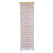 Andorra wooden cabinet 5 drawers cm29x23h81