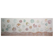 Picture painted spheres cm50x150x3