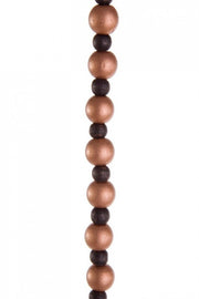 12x Copper Beads Chain