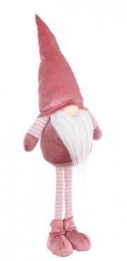 4x Rudolph Pink Santa Claus Stand H55