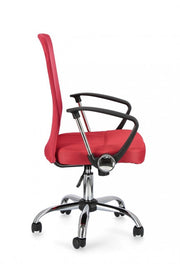 BRISBANE office chair red height adjustable