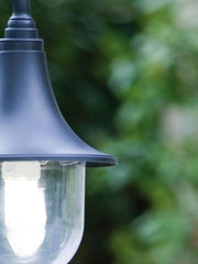 Transparent Thermoplastic Headlamp Holder, 60mm Diameter, 150mm Lamp Height, IP43 Black