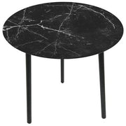 Tavolino Vetro Dia. 40X40 Denise