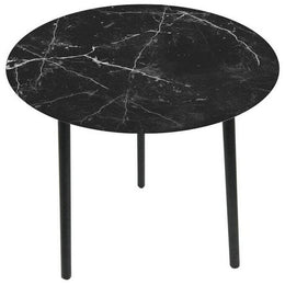 Tavolino Vetro Dia. 40X40 Denise