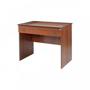 Bedroom desk in antique walnut melamine wood 1 drawer 90x56xH.75 cm
