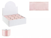 12x Pink Stefy Ribbon 4M Disp12