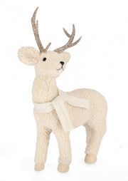 Ivory L Kerrie Stand with 2 Reindeer