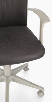 Gordon black fabric office armchair