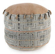 TILAK Desert ethnic style cotton pouf diameter 50x h35 cm