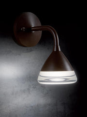 Cast Aluminum Suspension with Acrylic Diffuser - 20W, 1800 Lumens, Warm Tortora Light