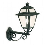 Outdoor Aluminum Die-Cast Lamp with Transparent Glass Diffusers - Graphite