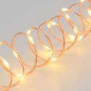 PL 500 MicroLED chain Coil 25m warm white with copper cable