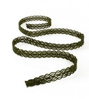 String Decor Felt Green 12x150cm