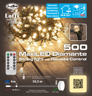 1000 LED warm white chain 60.5m in reel