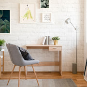 Desk with drawer in sonoma oak 89x40xh.74 cm