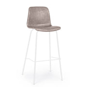 Kyra beige eco-leather bar stool 39 x 44 x 103.5 cm
