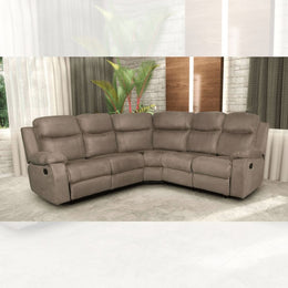 Chicago ranger 01 corner sofa 2 reclining seats 243x243x100