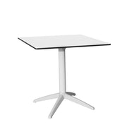 Compact Cafè folding table white 80x80